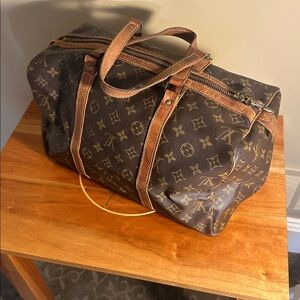 Vintage Louis Vuitton Boston 35 Tote.